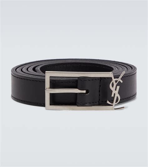 cassandre belt ysl|ysl leather belt.